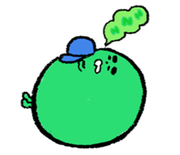 Pea's peaceful life! sticker #3738675