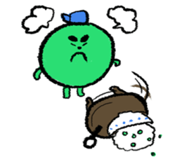 Pea's peaceful life! sticker #3738676