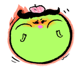 Pea's peaceful life! sticker #3738681