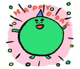 Pea's peaceful life! sticker #3738685