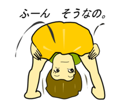 Daily life of Emuko sticker #3740821