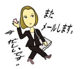 Daily life of Emuko sticker #3740832