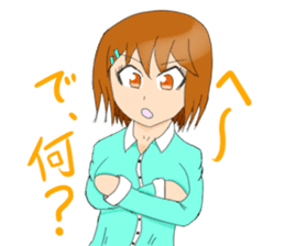 Daily life of the okkuma and ten sticker #3740851