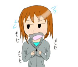 Daily life of the okkuma and ten sticker #3740856