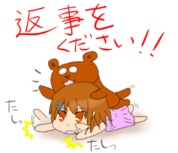 Daily life of the okkuma and ten sticker #3740879