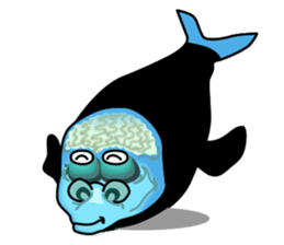 Macropinna microstoma LINE Sticker by kohei asaka sticker 3741047