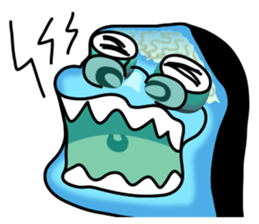 Macropinna microstoma LINE Sticker sticker #3741083