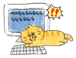 Muginosuke the exotic Shorthair sticker #3741217
