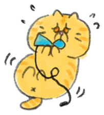 Muginosuke the exotic Shorthair sticker #3741220