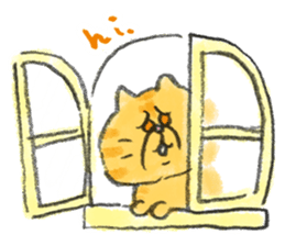 Muginosuke the exotic Shorthair sticker #3741235