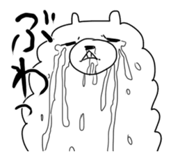 mokomoko alpaca sticker #3741372