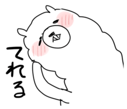 mokomoko alpaca sticker #3741376