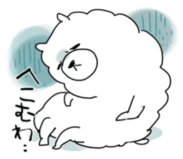 mokomoko alpaca sticker #3741381