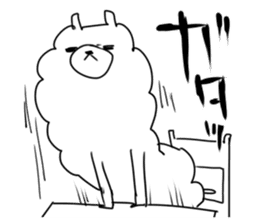 mokomoko alpaca sticker #3741383