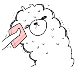 mokomoko alpaca sticker #3741385