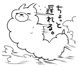 mokomoko alpaca sticker #3741388
