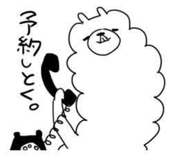 mokomoko alpaca sticker #3741395