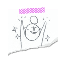 girl with a bun sticker #3741614