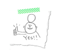 girl with a bun sticker #3741622