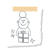 girl with a bun sticker #3741627