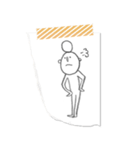 girl with a bun sticker #3741637