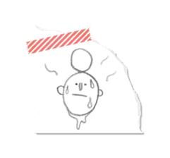 girl with a bun sticker #3741640