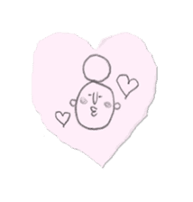 girl with a bun sticker #3741646