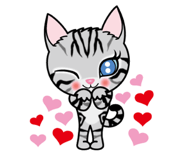 Cat of Sara & Sera and Friends sticker #3742328