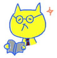 Cat the Cat sticker #3743240