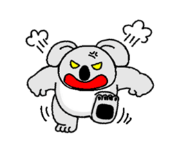 Cute koala Sticker sticker #3743644