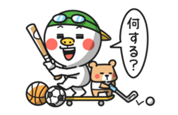 Simple san no asobi sticker #3743743