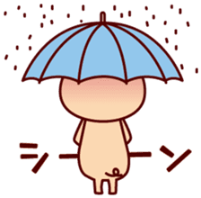 rainy pig sticker #3743938