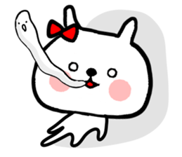 The lovely rabbit USATAN sticker #3744218