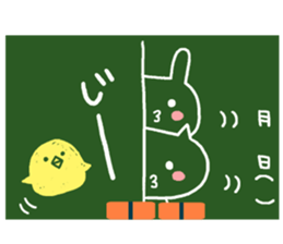 Blackboard-like sticker sticker #3744533
