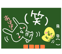 Blackboard-like sticker sticker #3744534