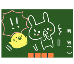 Blackboard-like sticker sticker #3744564