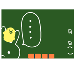 Blackboard-like sticker sticker #3744566