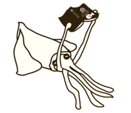 unmotivated squid sticker #3744781