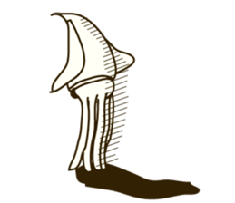 unmotivated squid sticker #3744803