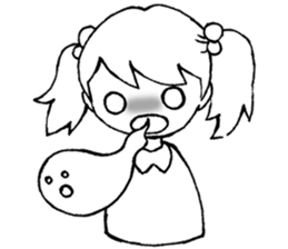 Treasure chest of the girl sticker #3745085