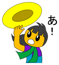 Cheerful better-ender agricaltural girl2 sticker #3745419