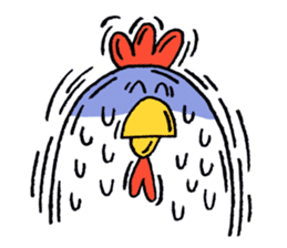 CHICKEN HEART sticker #3745448