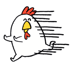 CHICKEN HEART sticker #3745450