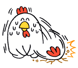 CHICKEN HEART sticker #3745451