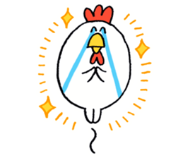 CHICKEN HEART sticker #3745456