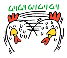 CHICKEN HEART sticker #3745457