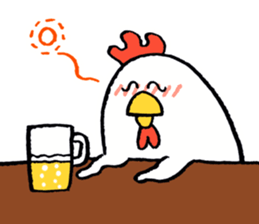 CHICKEN HEART sticker #3745470