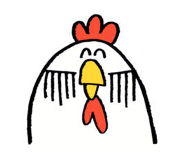 CHICKEN HEART sticker #3745472
