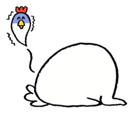 CHICKEN HEART sticker #3745484