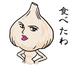 Mr. Garlic and Mrs. garlic sticker #3745820